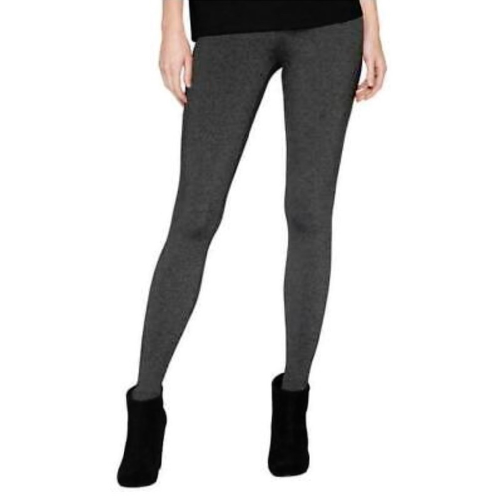 Matty M NWT Leggings Pull On Charcoal Heathered Dark Gray Size Medium Women’s